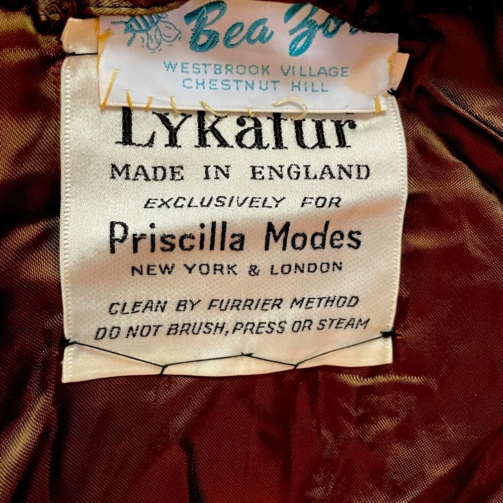 Vintage Mod leopard coat - Picture 5 of 5
